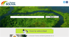 Desktop Screenshot of guiaturismobolivia.com